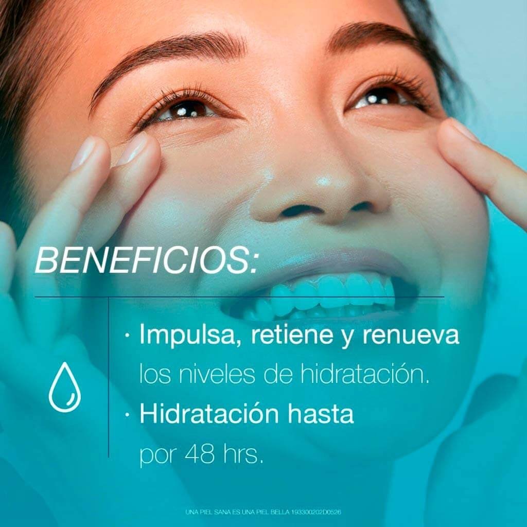 Beneficios de Crema Hidratante Facial en Gel Neutrogena Hydro Boost Water Gel Ácido Hialurónico 50g